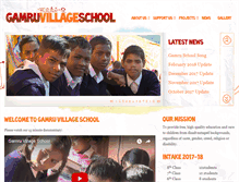 Tablet Screenshot of gamruschool.com